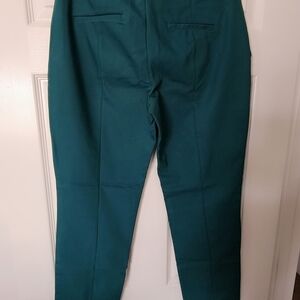 Express Women's Teal Straight Leg Pants